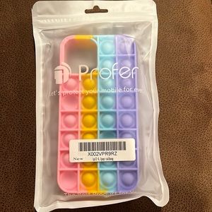Fidget Toy Pop Phone Case for iPhone 12/12 Pro Case[6.1inch]